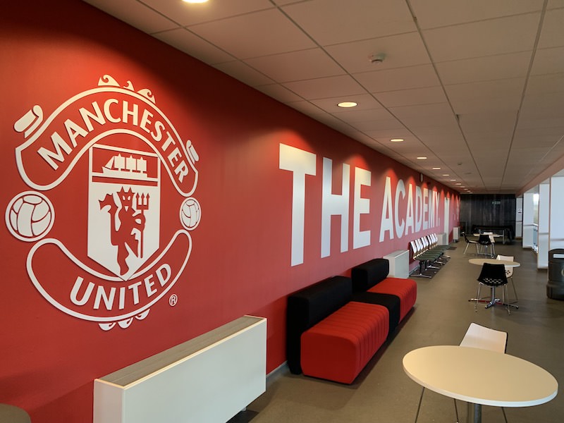 The famous Manchester United academy at Carrington