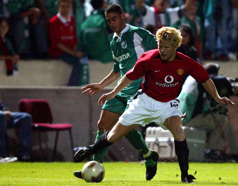 Timm played for Manchester United in the Champions League as a teenager