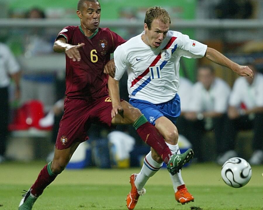 The 'process' allowed Arjen Robben freedom to develop his dribbling ability.