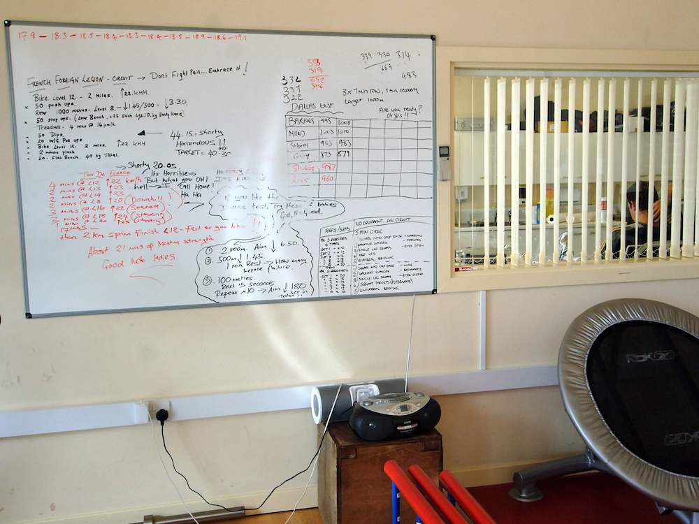 Physios work hard to teach players about quicker & safer rehabilitation.