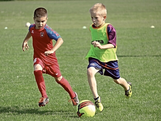 Lots of running on a regular basis can cause problems with children's knees and ankles
