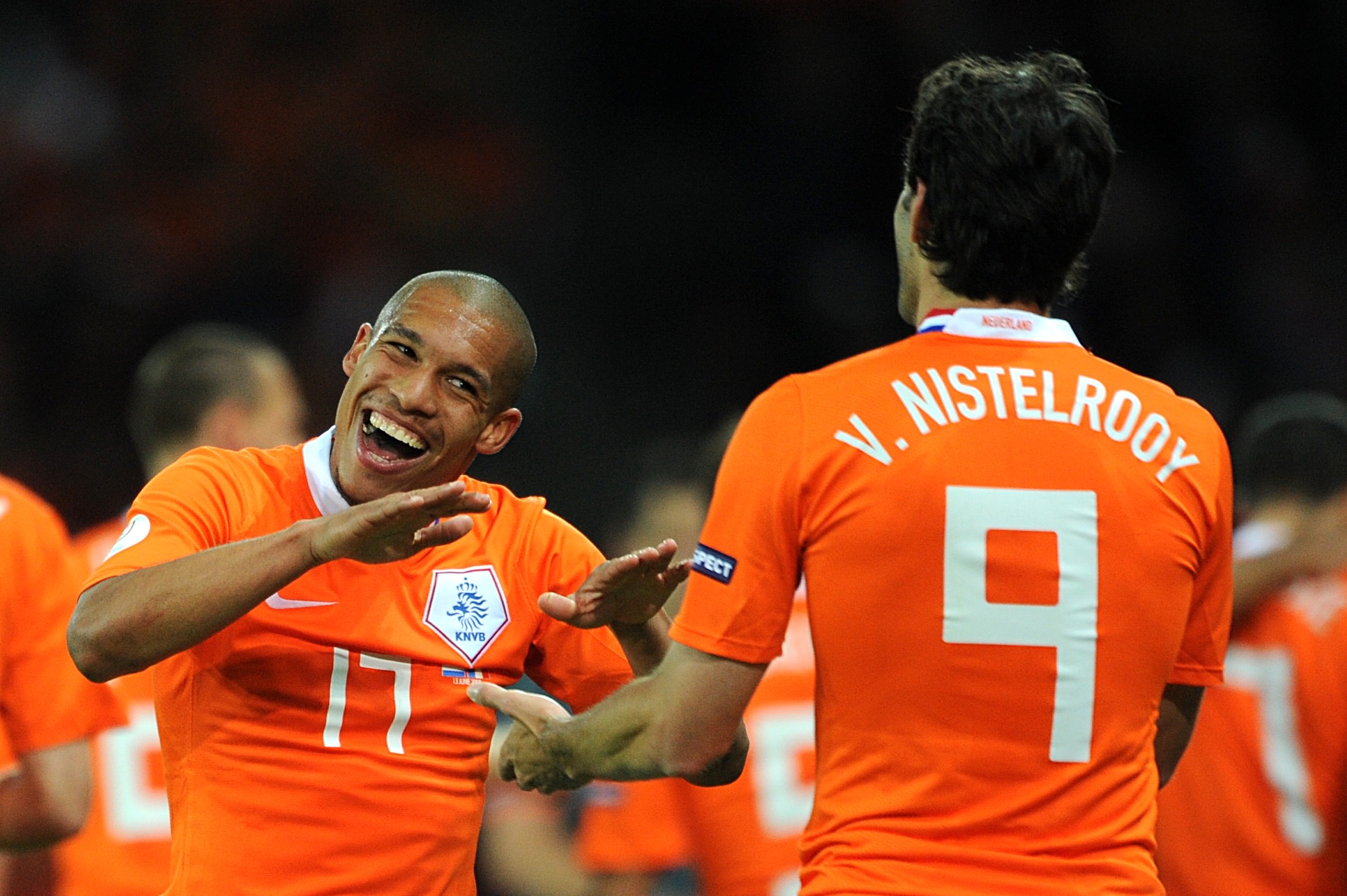 Nigel became a regular for the national team too.