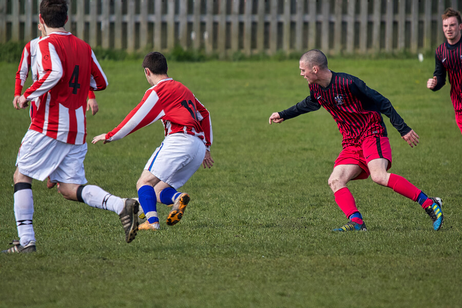 Basham played Sunday league football to get his appetite for the game back.