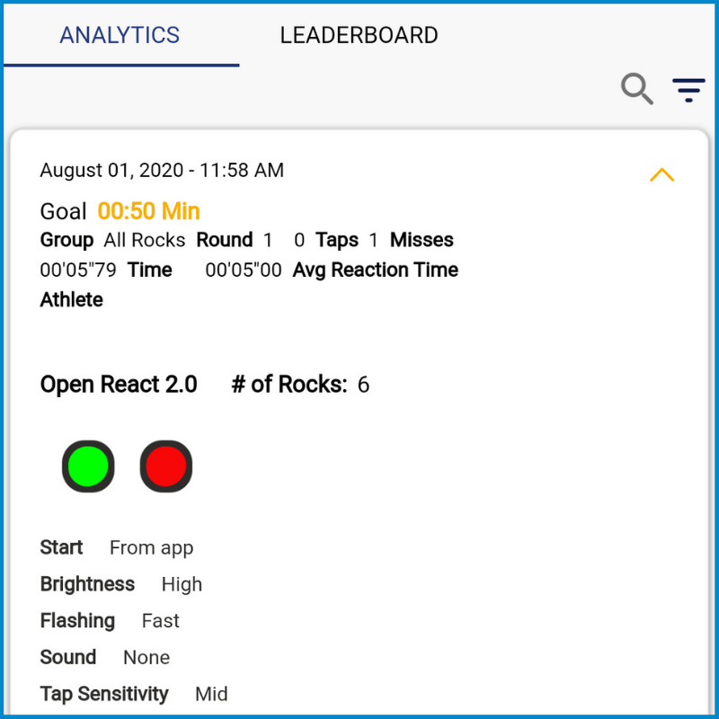 In-app player analytics & data.
