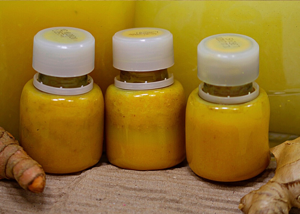 Liquid turmeric is convenient to take