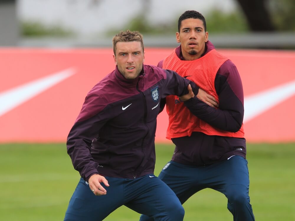 Chris Smalling will be hoping his form at Roma will get him back in the England side.